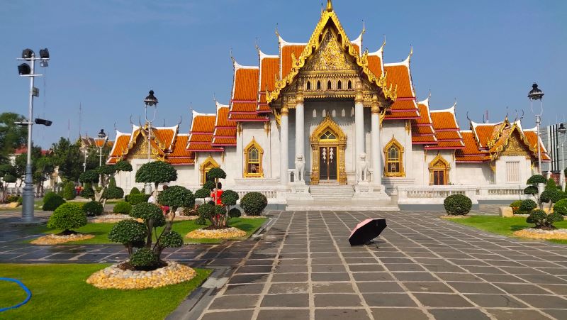 Wat Benchamabophit Bangkok, Thailand