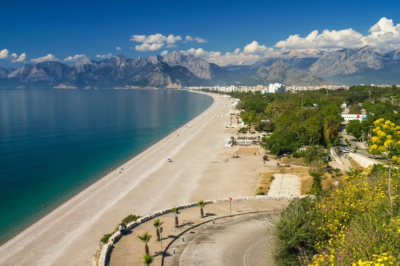 antalya beach turkey