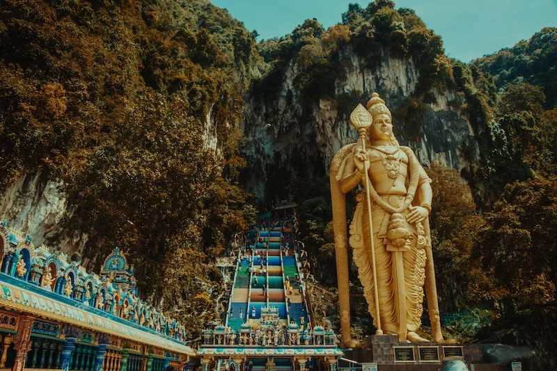 batu caves selangor kuala lumpur malaysia