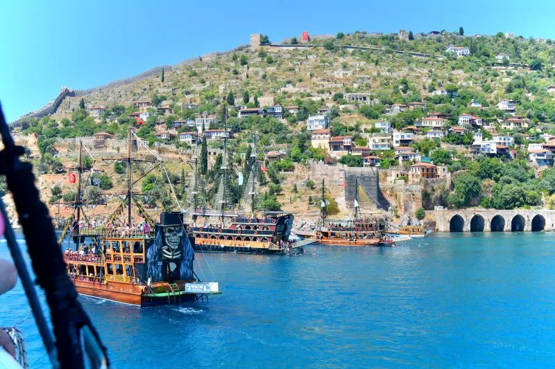 boat tour Antalya, Turkey