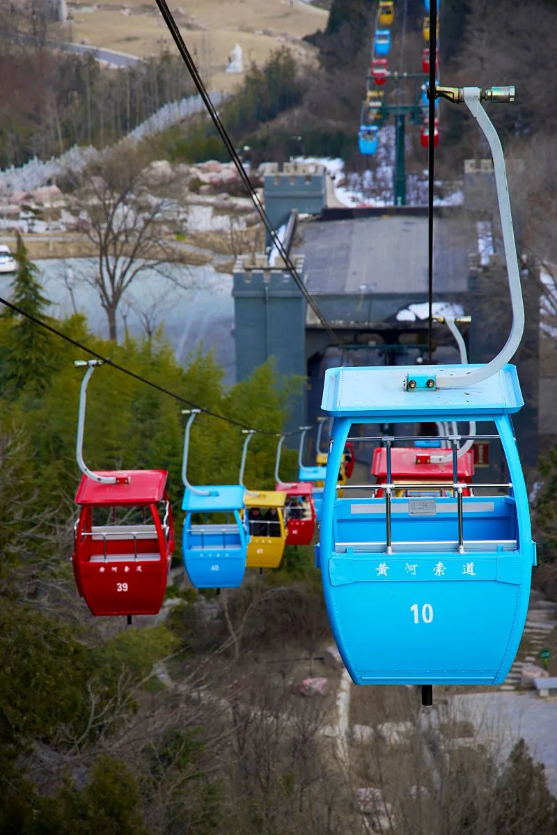 cable car ride Chongqing, China