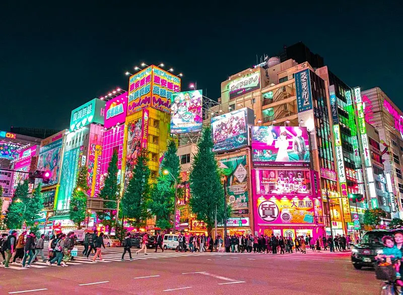 Anime Shops Akihabara, Japan