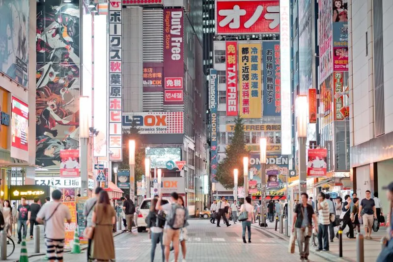 Electronics Shops Akihabara, Japan