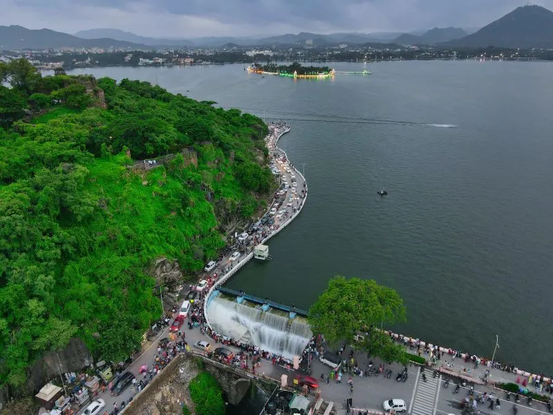 Fateh Sagar Lake Udaipur, India
