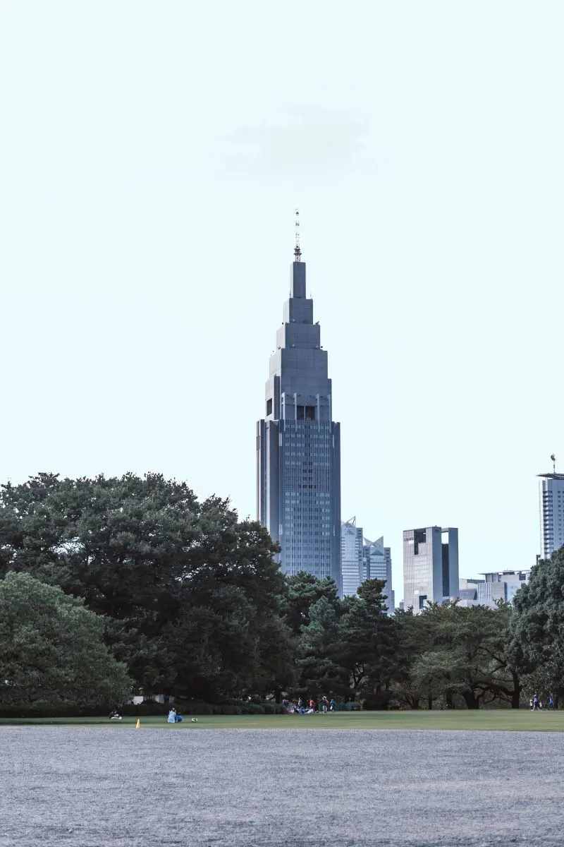 Hanazono Nishimachi Park Shinjuku, Japan