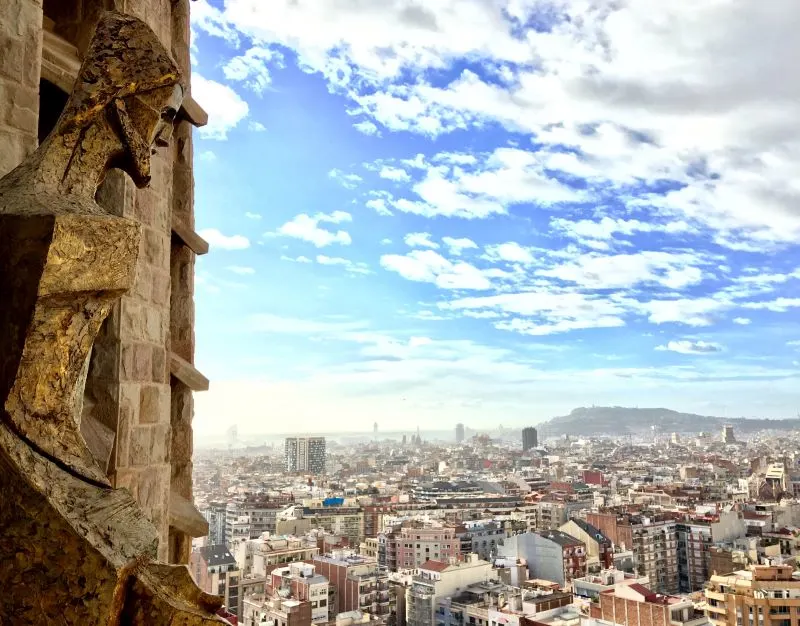 Hiking in Badalona, Spain