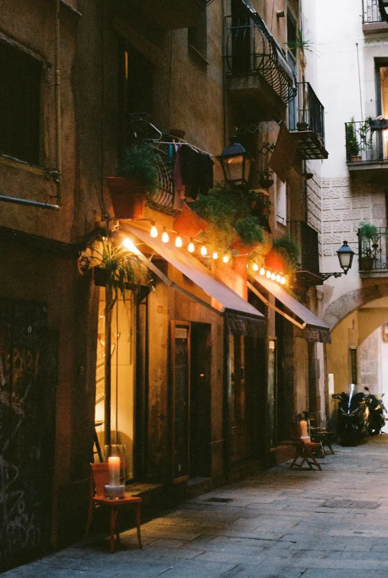Nightlife in Badalona, Spain