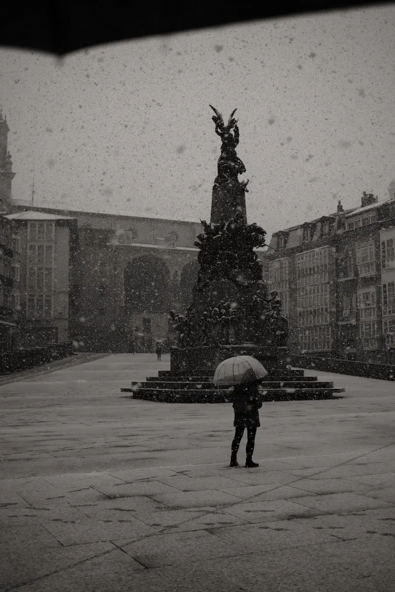 Plaza de la Virgen Blanca Vitoria Gasteiz, Spain
