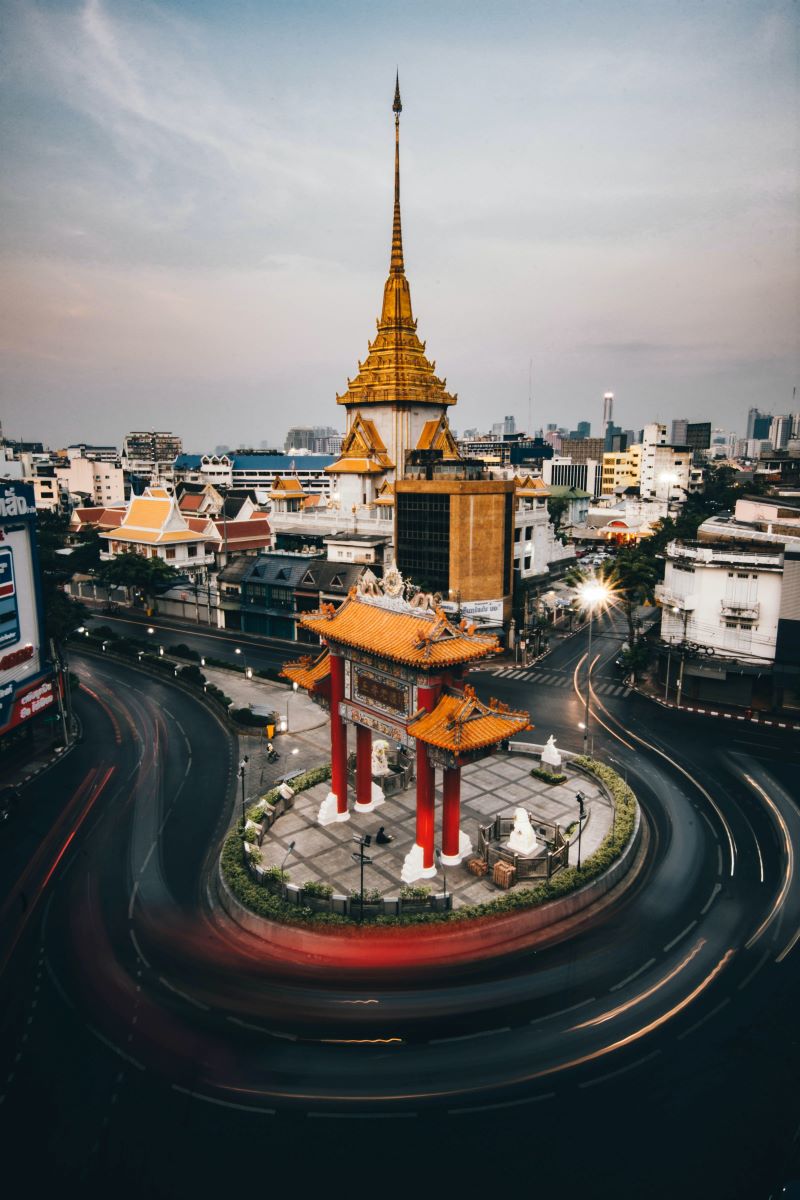 Sirindhorn Wararam Phu Prao Temple Ubon Ratchathani, Thailand