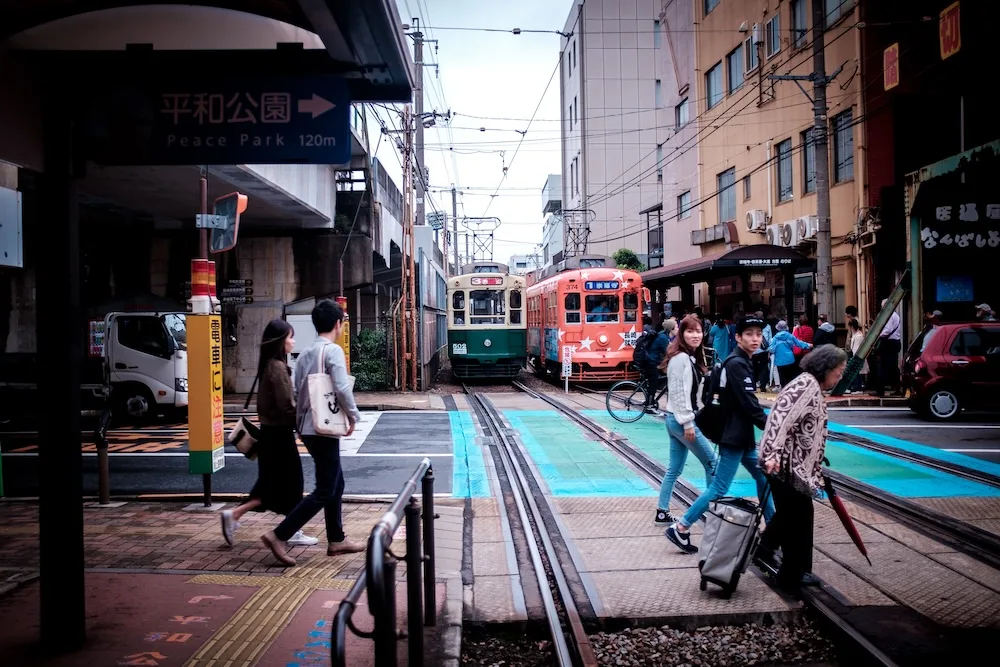 nagasaki train japan