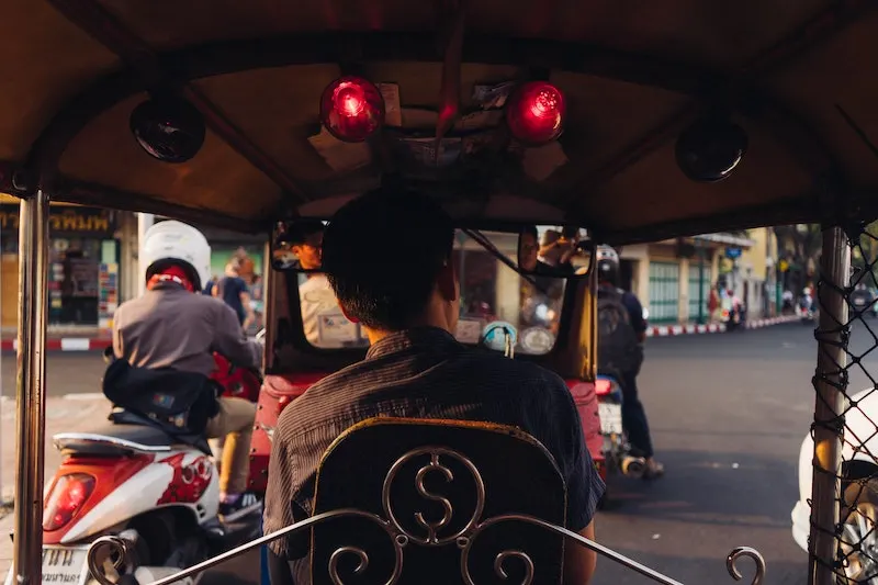 tuktuk bangkok thailand
