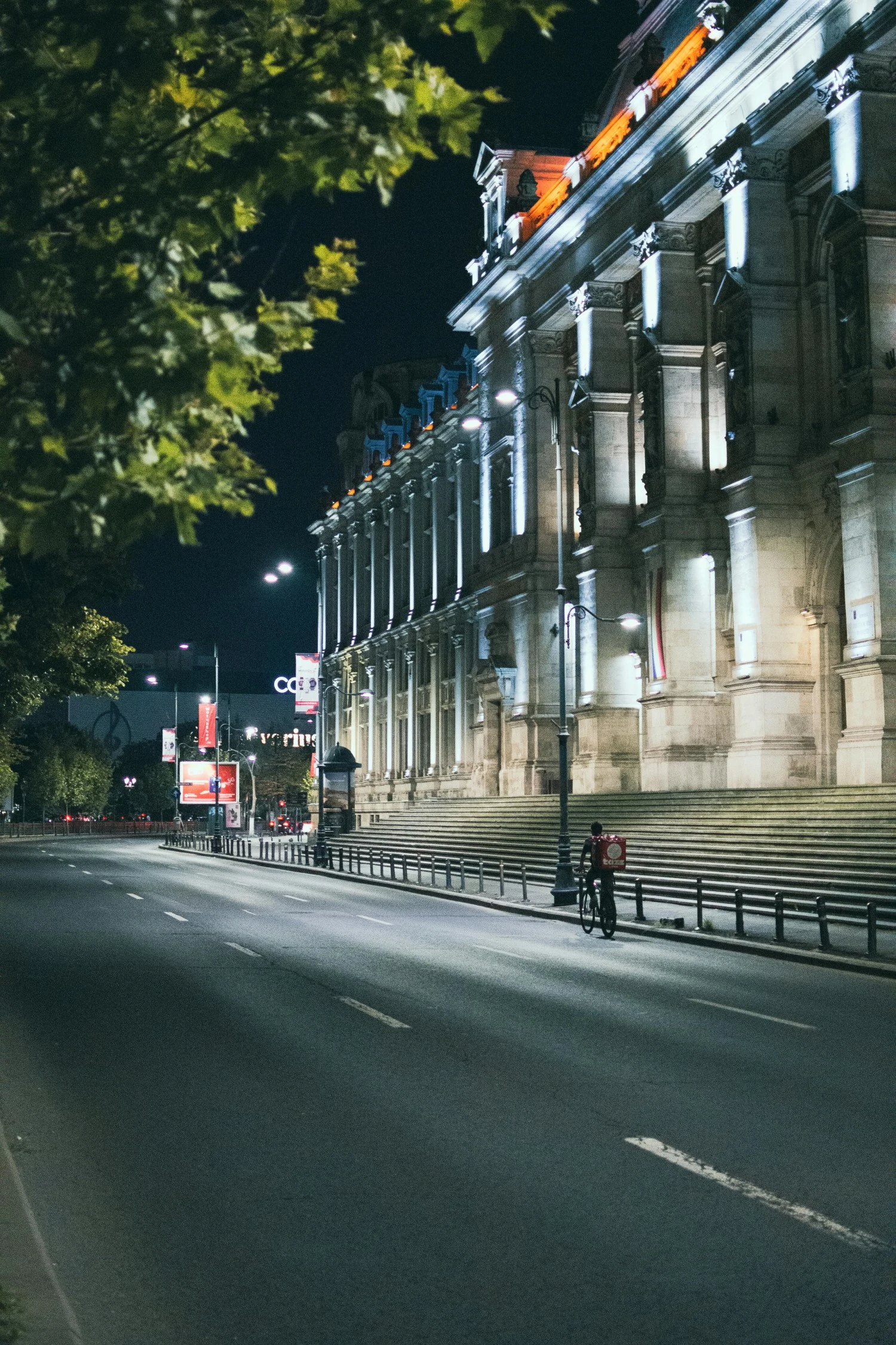 Bucharest ROUMANIA Cotroceni in the night
