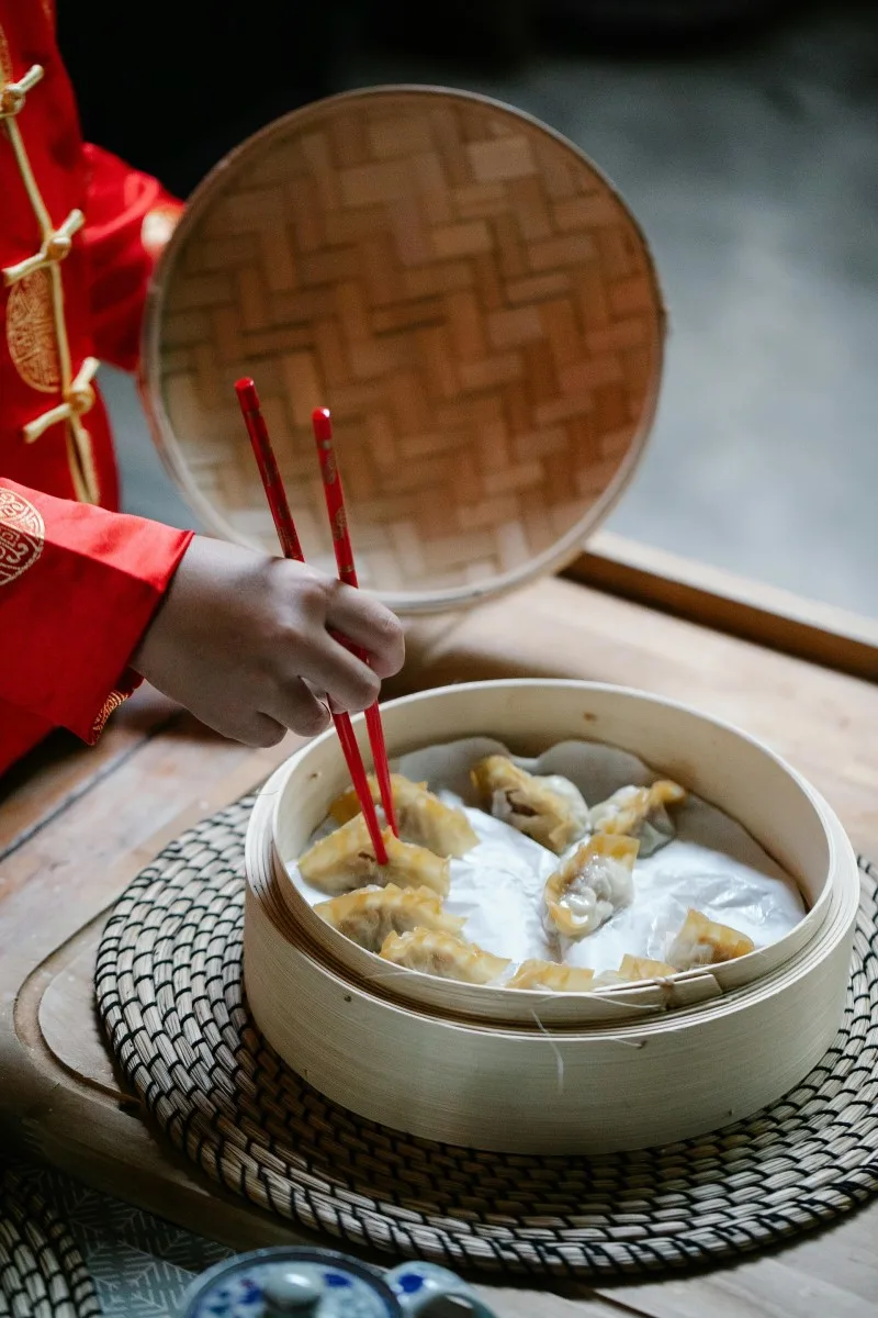 Haikou, China Local Cuisine dumplings