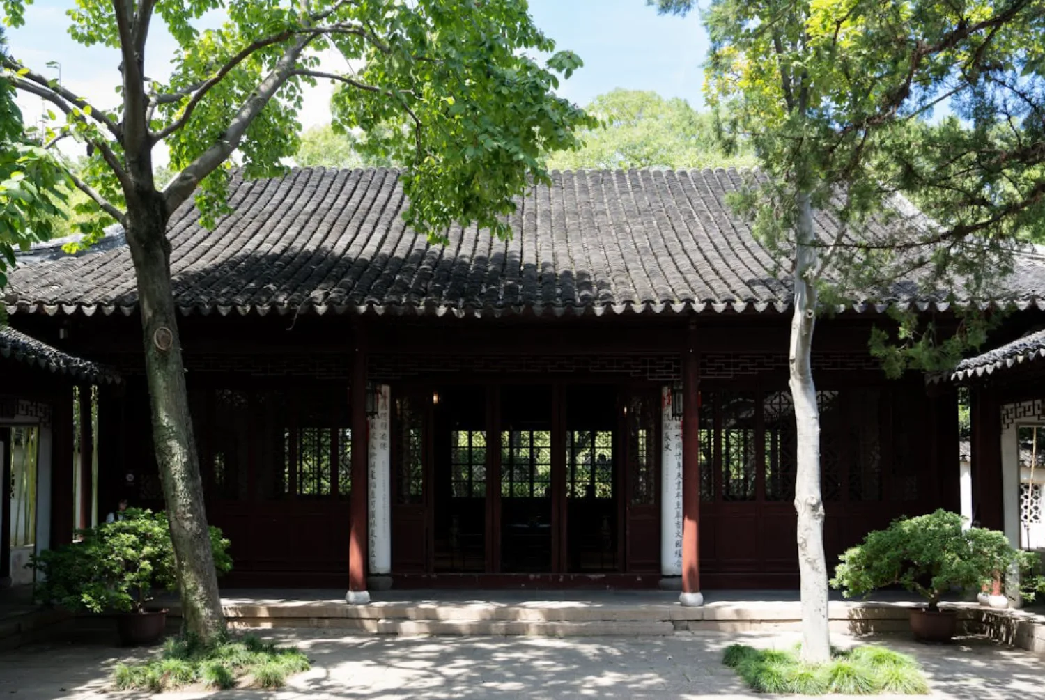 Lingering Garden Suzhou, Jiangsu Province, China old houses