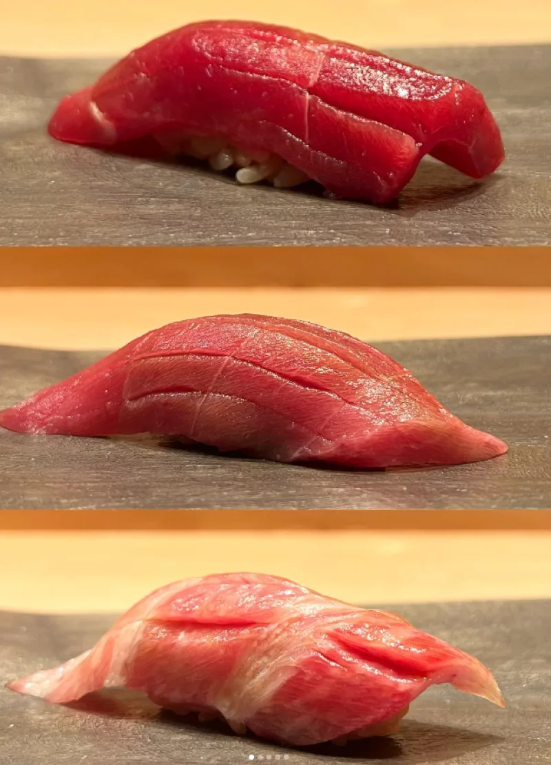 Sushi Tokami sushi with red tuna