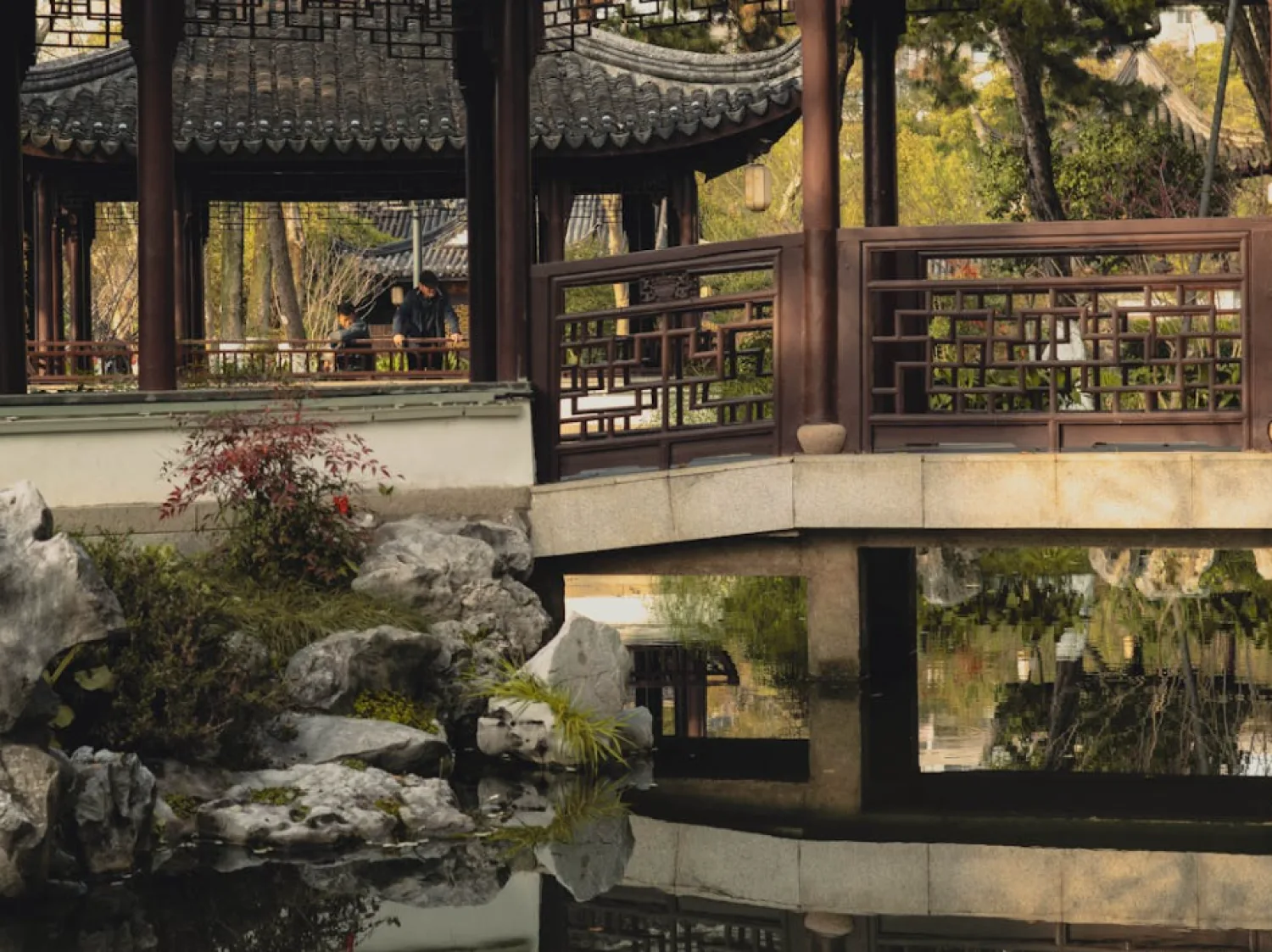 Suzhou, China garden