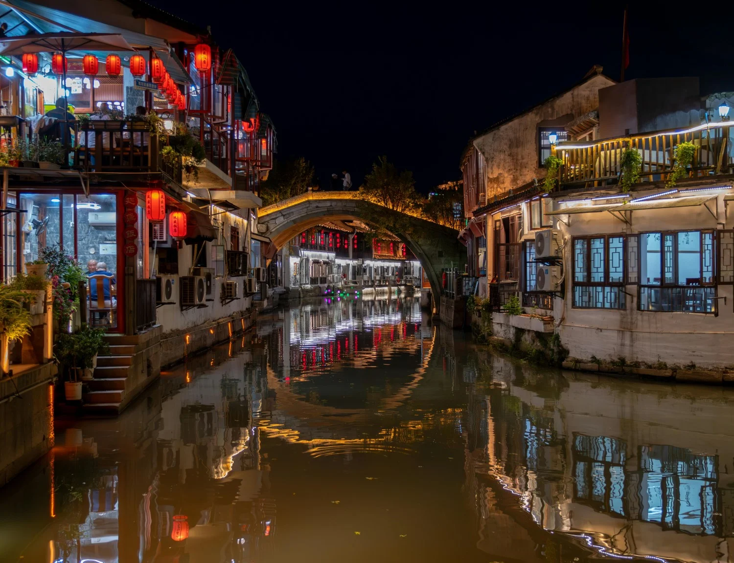 Suzhou Grand Canal Suzhou, China bridge over the canal