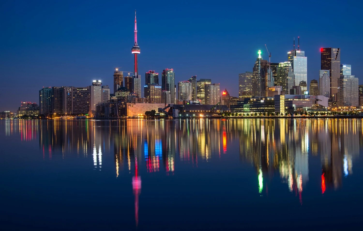 Toronto in the night