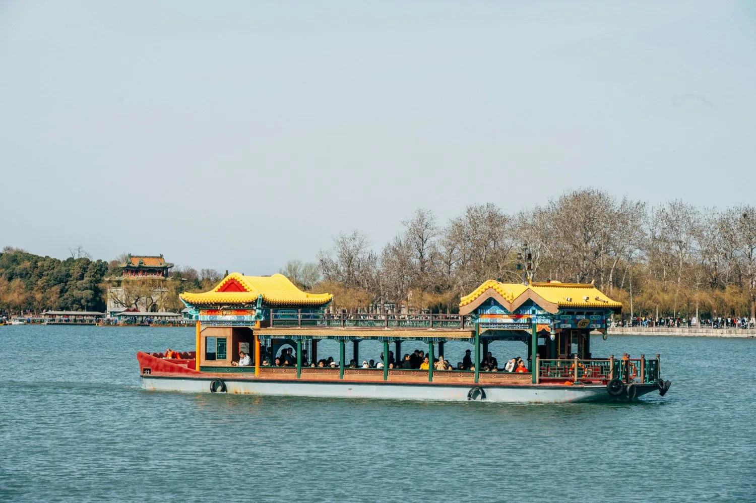 Transportation In Suzhou yellow boat