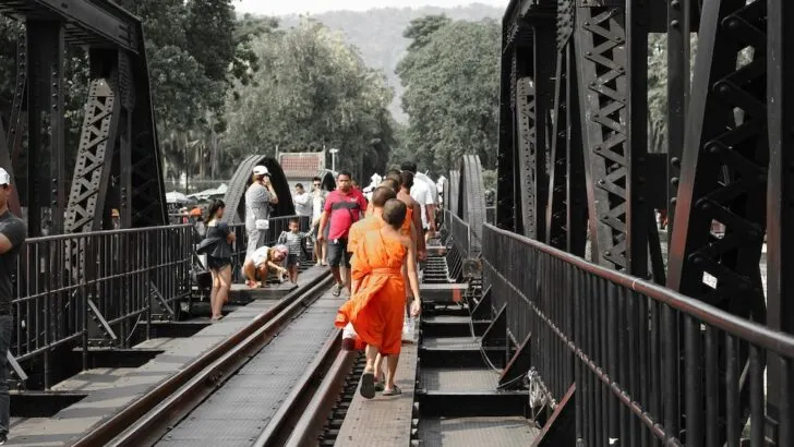 kanchanaburi thailand bridge on river kwai the go guy