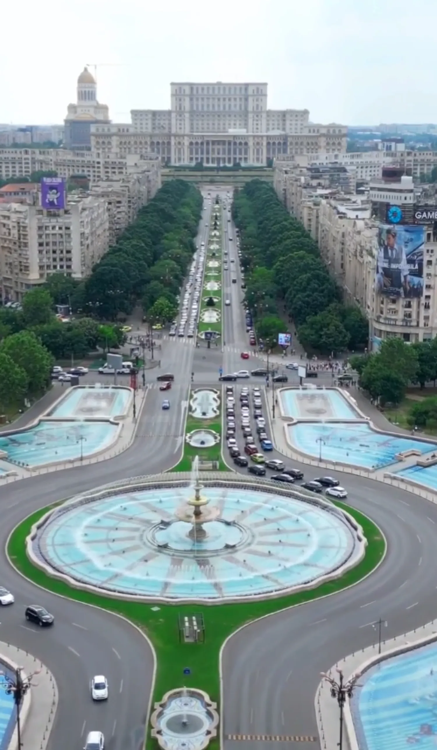 piata unirii bucharest fountain