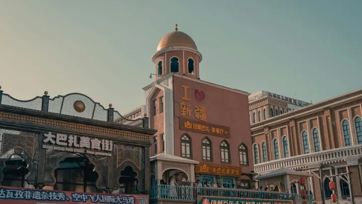 urumqi grand bazaar food street china the go guy